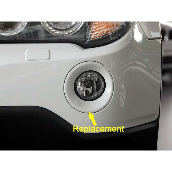 Pair Fog Lamp Bezel LH RH Fog Light Cover Ring Fit For 2007-2010 BMW X3 E83 LCI