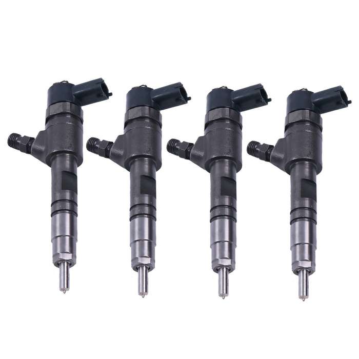 4X New 0445110777 Fuel Injector 1J801-53052 Compatible Kubota KX040 L4701 V2403