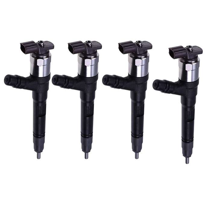 4PCS New Fuel Injector 8981635241 VI8981635241 Compatible with Isuzu Engine 4LE2