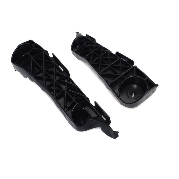 Front Left &amp; Right Bumper Bracket Mount Support Pair For Toyota RAV4 2006-2012