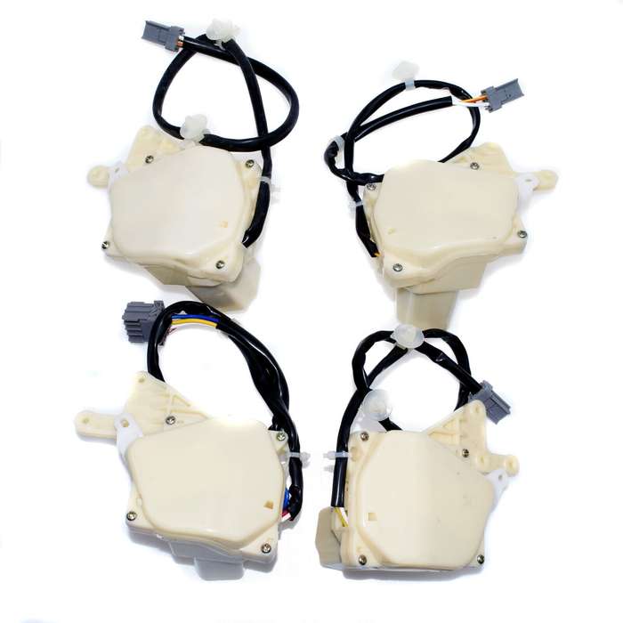 4PCS Front &amp; Rear Door Lock Latch Actuators For Honda Accord 1994-97 Sedan Wagon