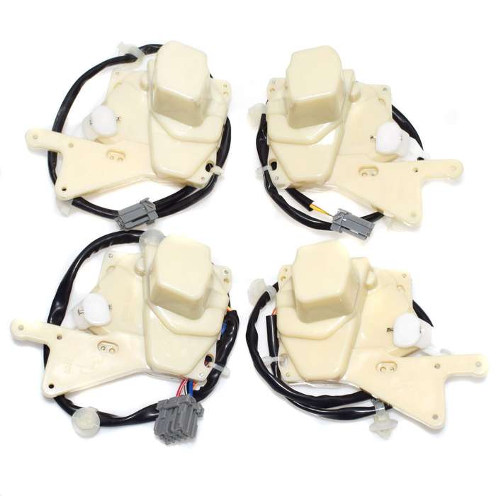 4PCS Front &amp; Rear Door Lock Latch Actuators For Honda Accord 1994-97 Sedan Wagon