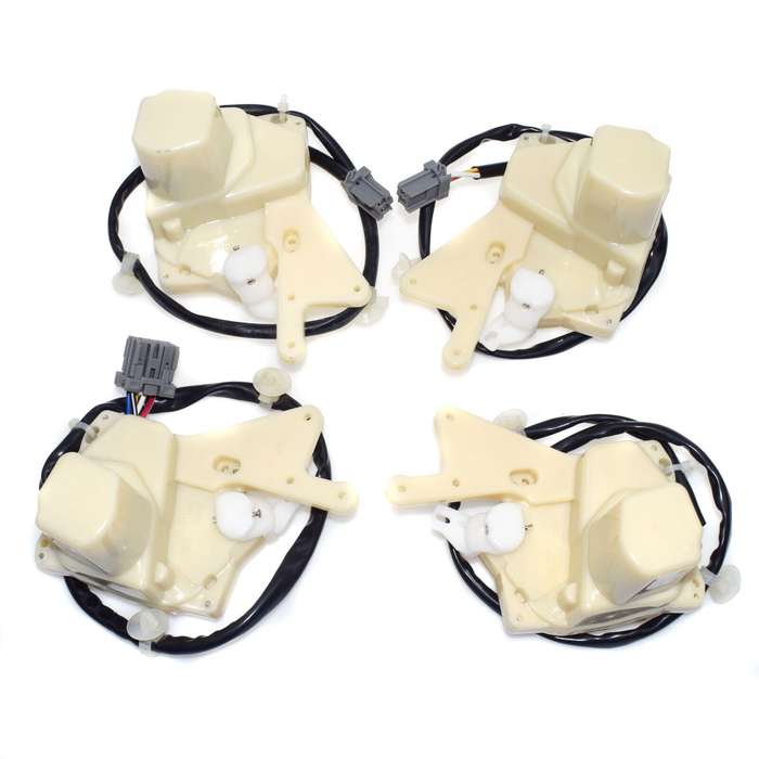 4PCS Front &amp; Rear Door Lock Latch Actuators For Honda Accord 1994-97 Sedan Wagon