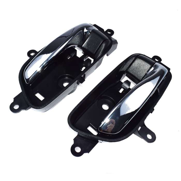 Pair Inside Interior Door Handle Chrome Left Right For Nissan Altima Pathfinder