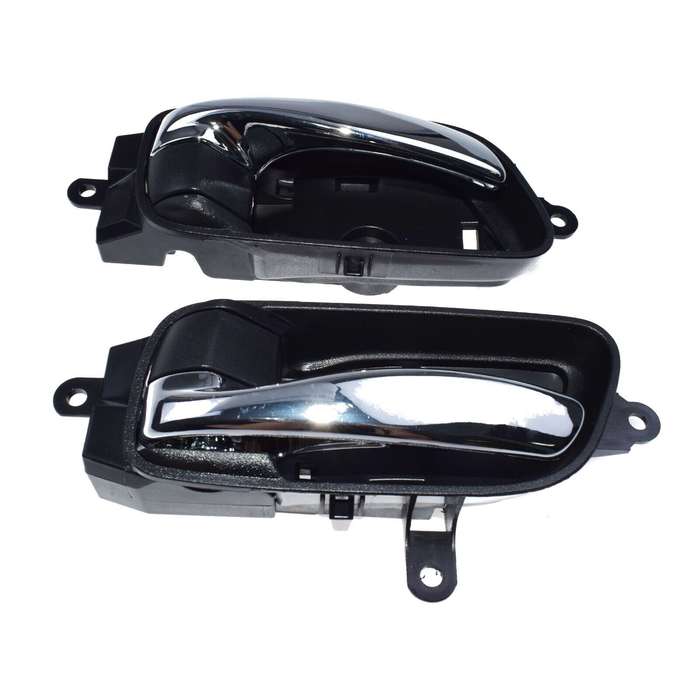 Pair Inside Interior Door Handle Chrome Left Right For Nissan Altima Pathfinder