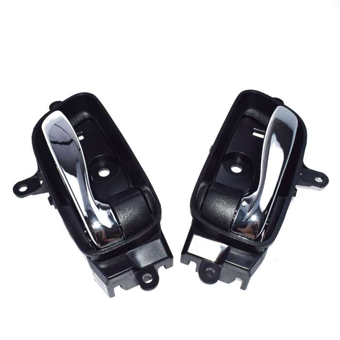 Pair Inside Interior Door Handle Chrome Left Right For Nissan Altima Pathfinder