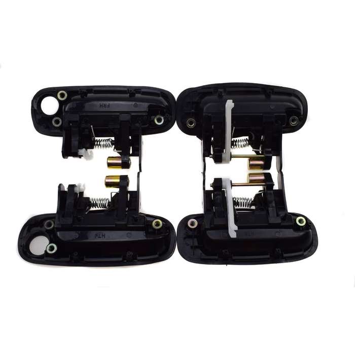 Black Outside Beige Inside Door Handle For Toyota Corolla 1998-2003 8Pcs