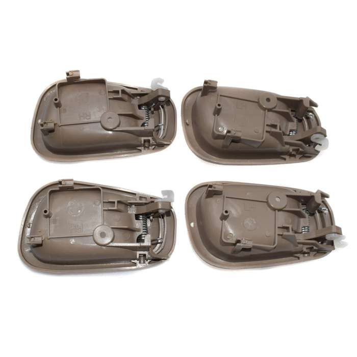 Black Outside Beige Inside Door Handle For Toyota Corolla 1998-2003 8Pcs