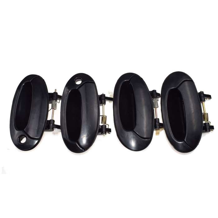 4PCS Outside Door Handles Front Rear Left Right For Hyundai Elantra 1996-2000