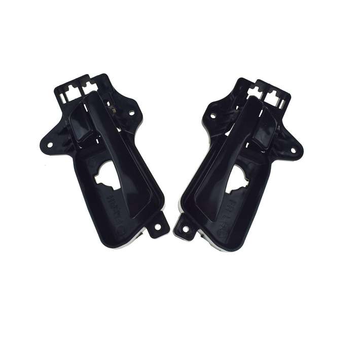 Front Left &amp; Right Interior Door Handles Black Pair For Hyundai Elantra 2009-12