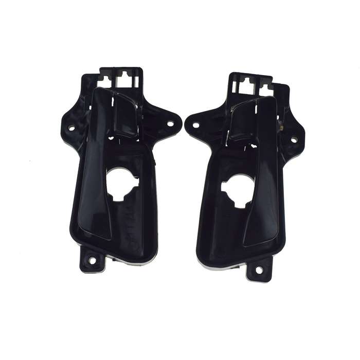 Front Left &amp; Right Interior Door Handles Black Pair For Hyundai Elantra 2009-12