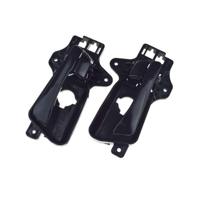 Front Left &amp; Right Interior Door Handles Black Pair For Hyundai Elantra 2009-12