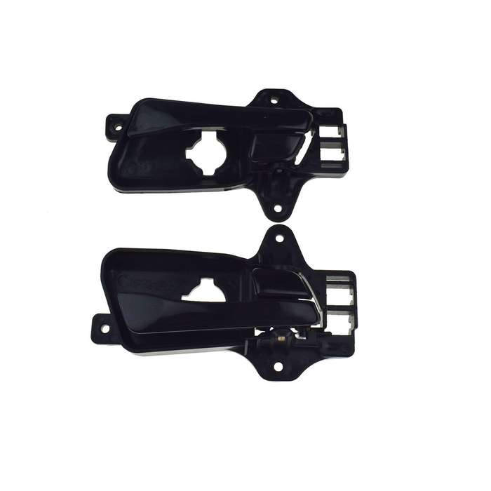Front Left &amp; Right Interior Door Handles Black Pair For Hyundai Elantra 2009-12