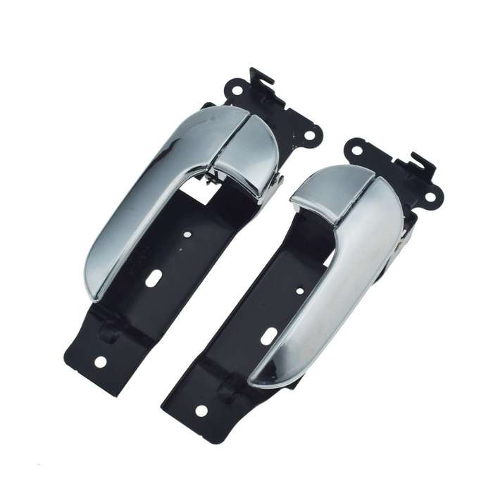 Front Left &amp; Right Interior Door Handles Chrome Pair For Kia Sedona 2002-2005