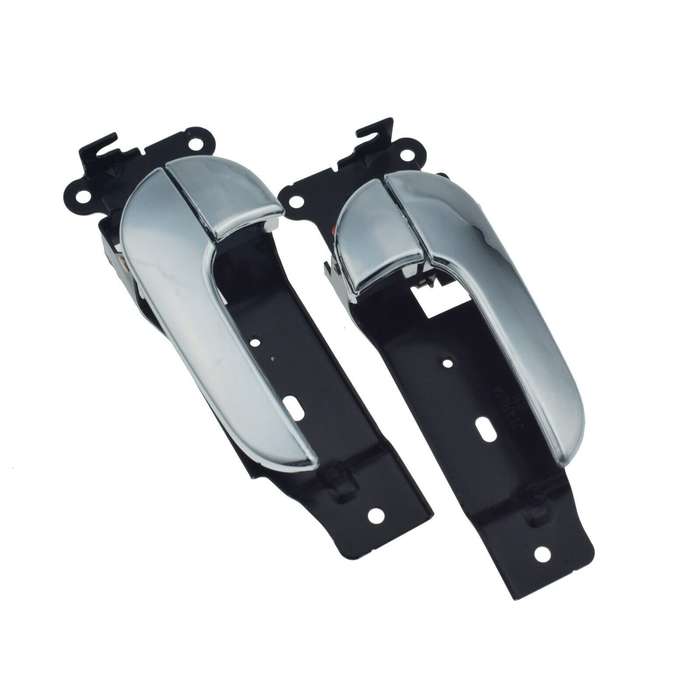 Front Left &amp; Right Interior Door Handles Chrome Pair For Kia Sedona 2002-2005