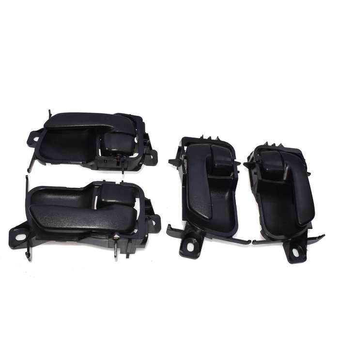 Black Interior Door Handle Left and Right 4Pcs Set fit Toyota Avalon 1995-1999