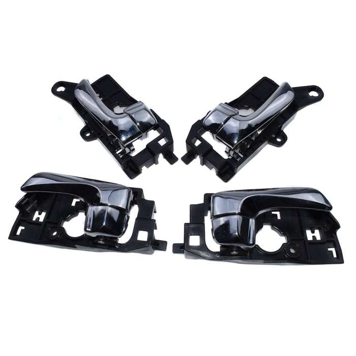 4Pcs Chrome Inside Door Handle Catch Front Rear Left Right for Hyundai Sonata