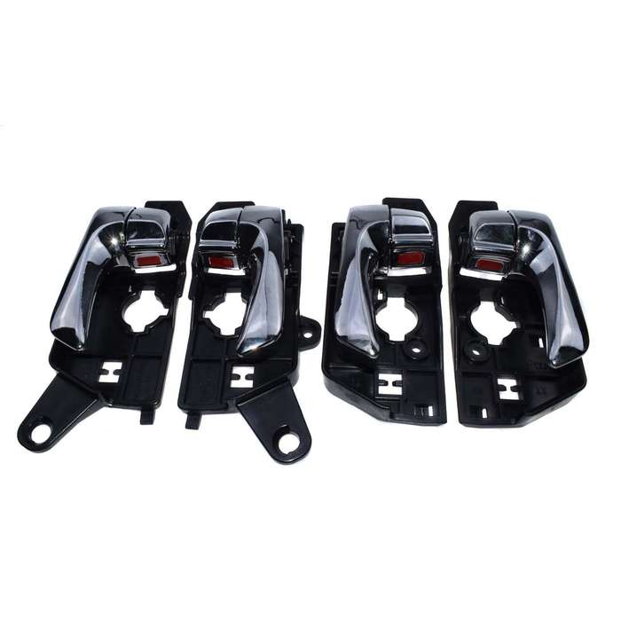 4Pcs Chrome Inside Door Handle Catch Front Rear Left Right for Hyundai Sonata