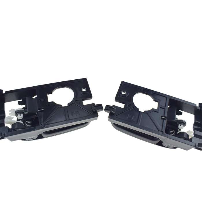 Front Left &amp; Right Interior Door Handles Gray Pair For Hyundai Accent 2006-2011