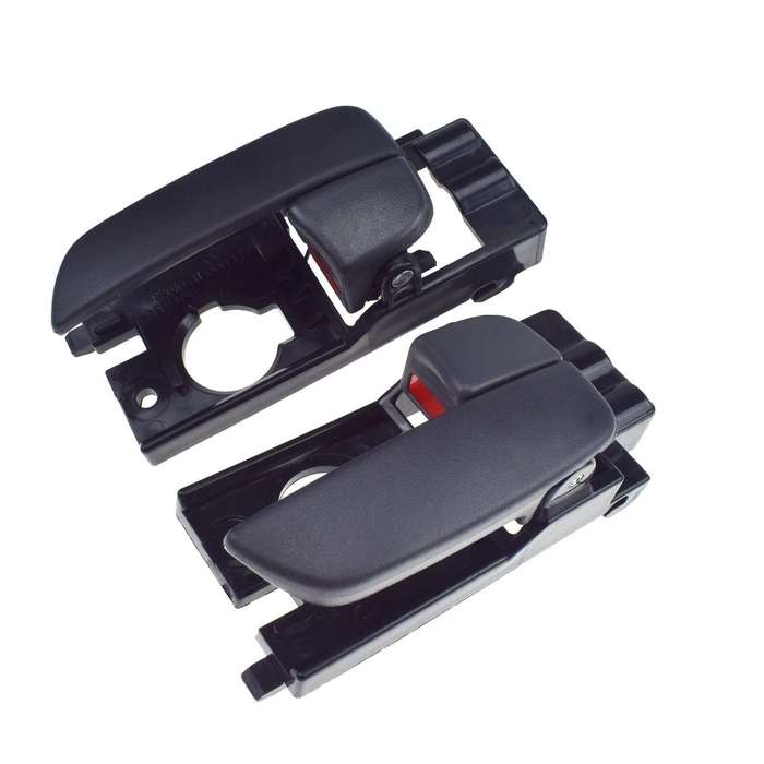 Front Left &amp; Right Interior Door Handles Gray Pair For Hyundai Accent 2006-2011