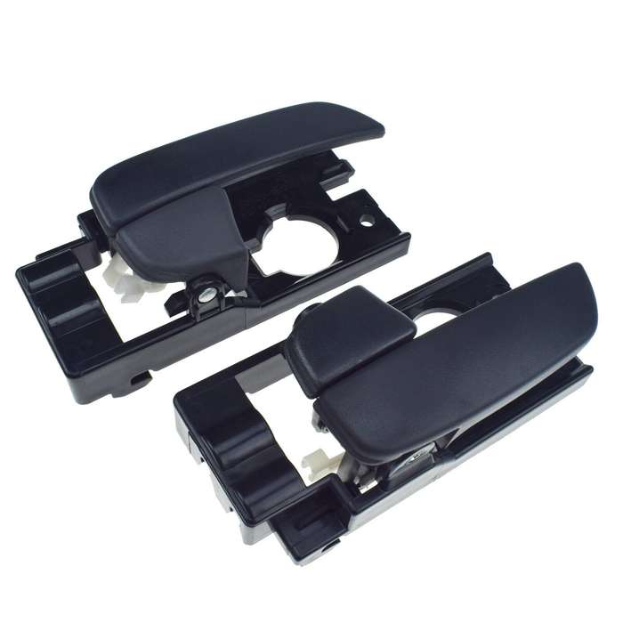 Front Left &amp; Right Interior Door Handles Gray Pair For Hyundai Accent 2006-2011