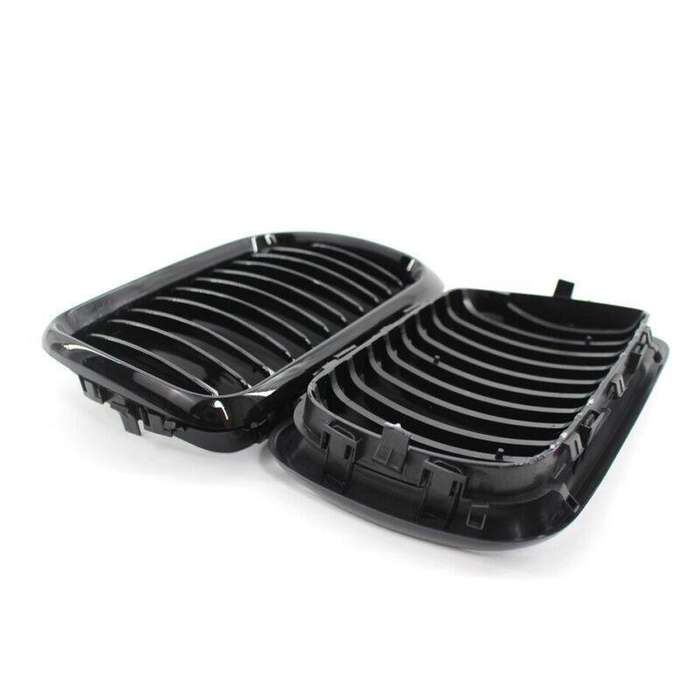 Car Front Shiny Black Grille Fits for BMW E36 97-99 325/328/M3/325i/328i 2X/Set