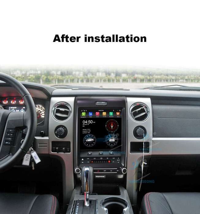 12.1"Android11 Car Stereo GPS HeadUnit CarPlay For Ford F150 2013-2014 DAB+Radio