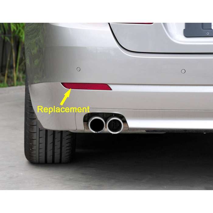 Rear Bumper Left Right Reflector Light Fit For 2011-2014 BMW 5' F10 525/528/535