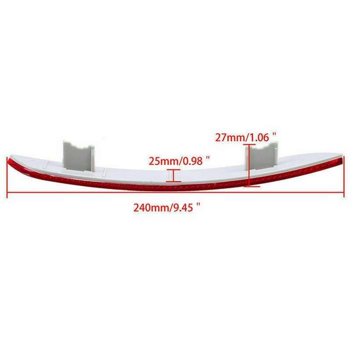 Rear Bumper Left Right Reflector Light Fit For 2011-2014 BMW 5' F10 525/528/535