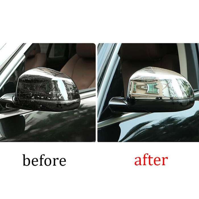 For BMW X5 G05 2019-2023 Chrome Side Rearview Mirrors Molding Cover caps Trim