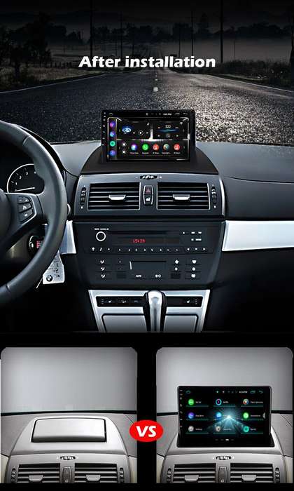 For BMW X3 E83 2003-2010 Car Multimedia CarPlay Android Radio Stereo GPS BT WIFI