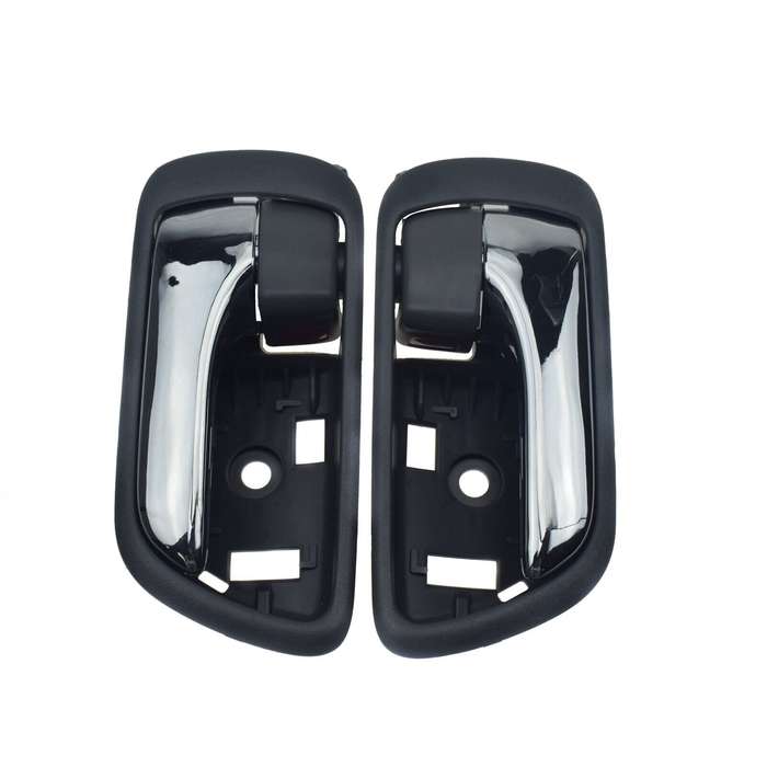 A Pair Door Handles Inside Chrome Left &amp; Right Side For Toyota Camry 2002-2006