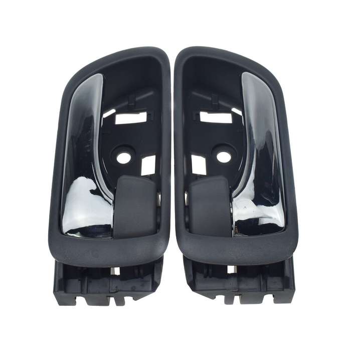 A Pair Door Handles Inside Chrome Left &amp; Right Side For Toyota Camry 2002-2006