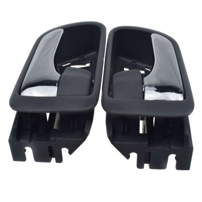 A Pair Door Handles Inside Chrome Left &amp; Right Side For Toyota Camry 2002-2006