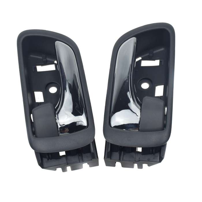 A Pair Door Handles Inside Chrome Left &amp; Right Side For Toyota Camry 2002-2006