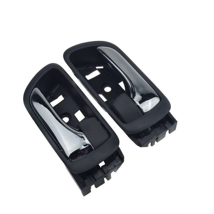 A Pair Door Handles Inside Chrome Left &amp; Right Side For Toyota Camry 2002-2006