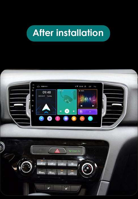 For Kia Sportage 4 QL 2016-2019 Car Radio Multimedia Video Navigation GPS Stereo