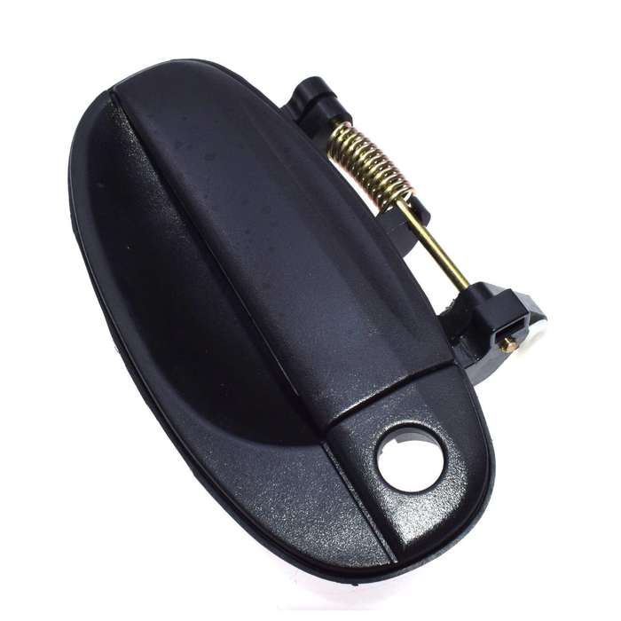 Black Outside Exterior Door Handle Front Left Driver Side For 2004-08 Chevy Aveo