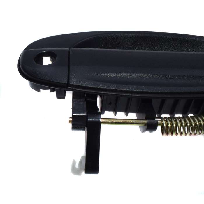 Black Outside Exterior Door Handle Front Left Driver Side For 2004-08 Chevy Aveo