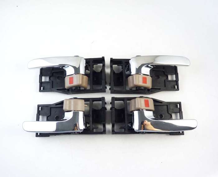 4Pcs Inside Door Handles FL FR RL RR For Toyota Tundra 69205AC010 69206AC010