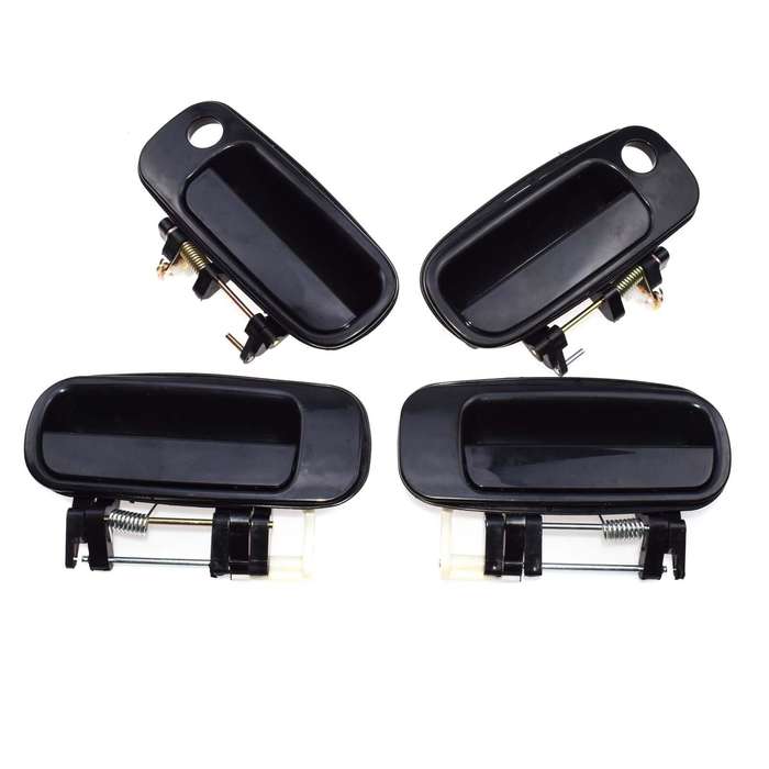 Set of 4 For Toyota Camry 1992-1996 Outside Door Handle black 69220-33020 New
