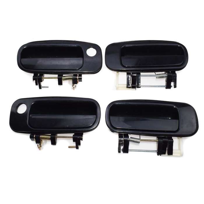 Set of 4 For Toyota Camry 1992-1996 Outside Door Handle black 69220-33020 New