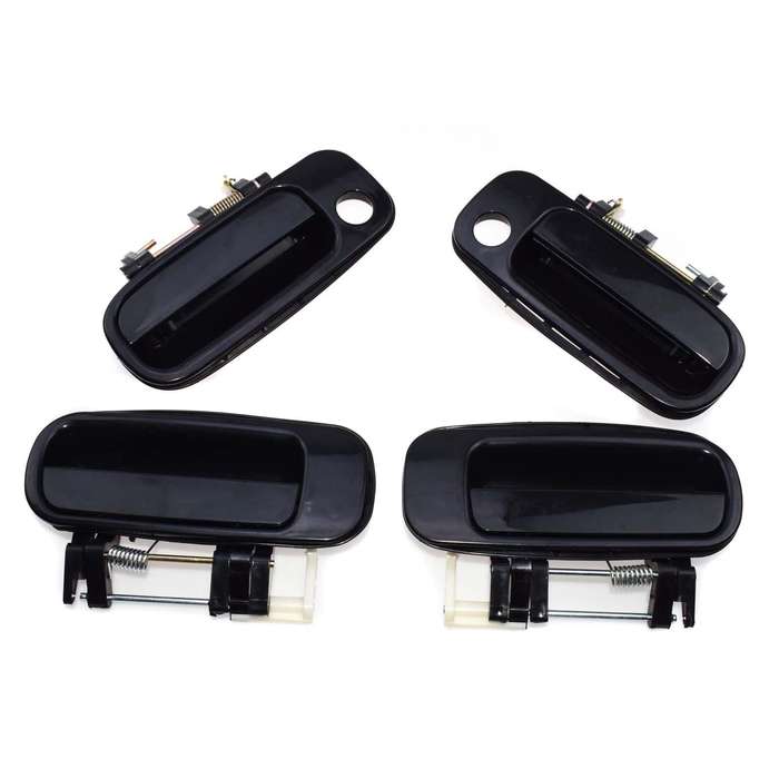 Set of 4 For Toyota Camry 1992-1996 Outside Door Handle black 69220-33020 New