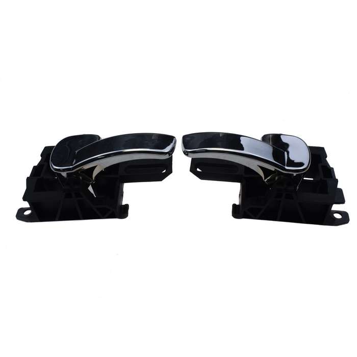 A pair Interior Door Handles Left &amp; Right Chrome For Nissan Qashqai 2007- 2014