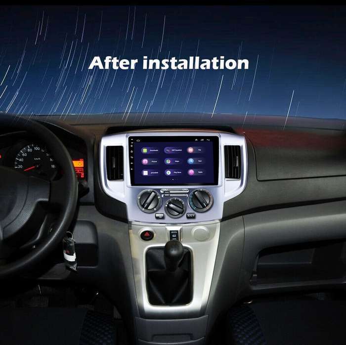 9" DAB+ Autoradio For Nissan NV200 2011-2018 Android Auto GPS Sat Navi DSP Wifi