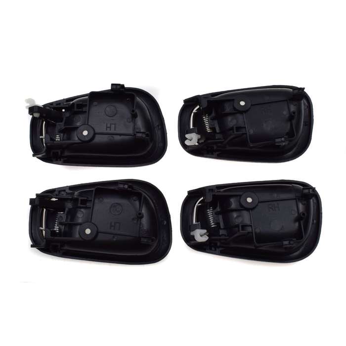 Front Rear Black Outside Black Inside Door Handle 8Pcs For Toyota Corolla 98-02