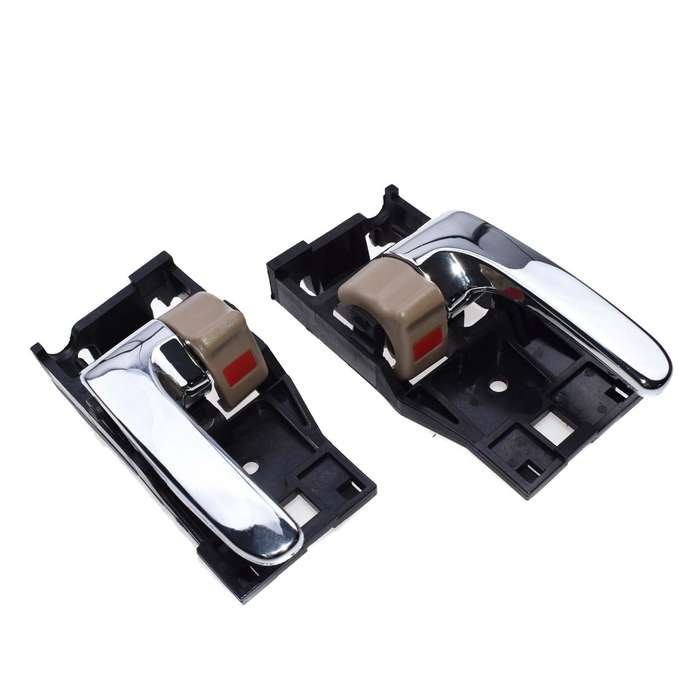 New Inside Door Handles Pair Left + Right 2Pcs For Toyota 69205AC010 69206AC010