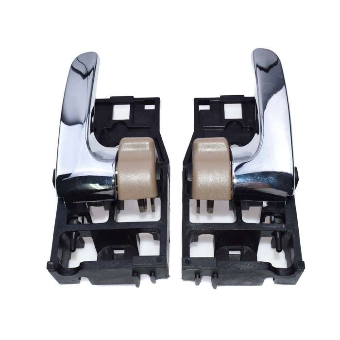 New Inside Door Handles Pair Left + Right 2Pcs For Toyota 69205AC010 69206AC010