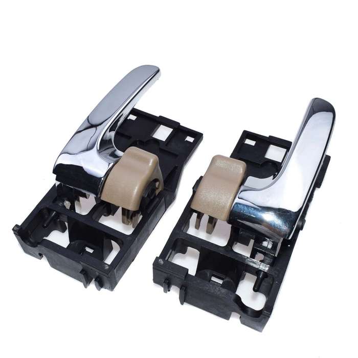 New Inside Door Handles Pair Left + Right 2Pcs For Toyota 69205AC010 69206AC010