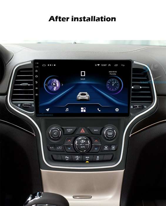 9"Android 11 GPS SatNav for Jeep Grand Cherokee 2010-2020 DAB+Radio Head Unit BT